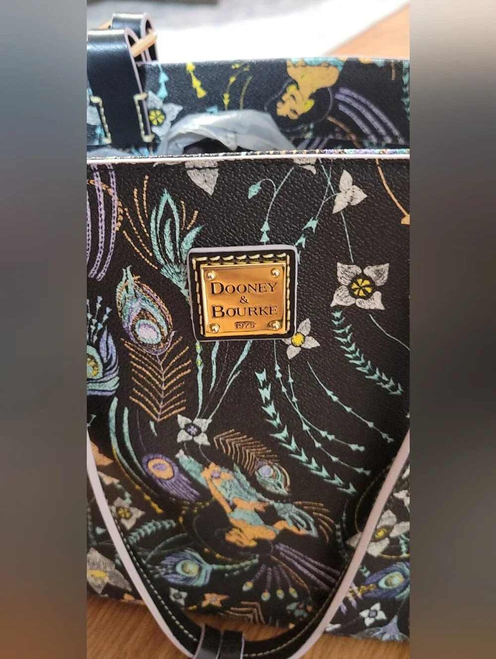 Disney Dooney & Bourke Jasmine Aladdin 30th Anniversary Tote Bag